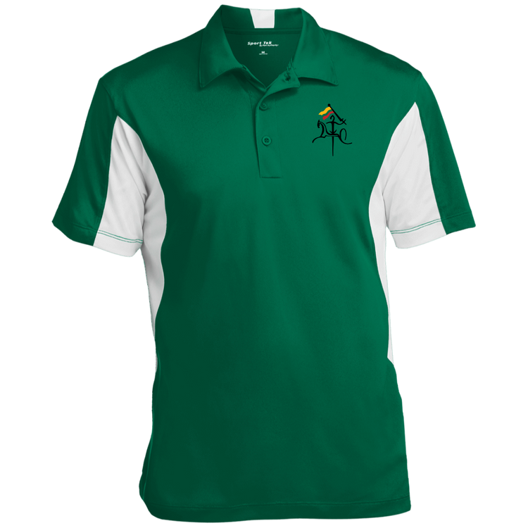 Vytis with Flag - Men's Colorblock Performance Polo