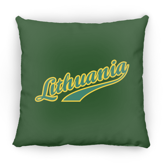 Lithuania - Small Square Pillow