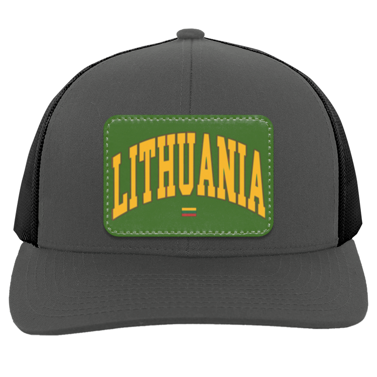 Lithuania Trucker Snap Back - Rectangle Patch