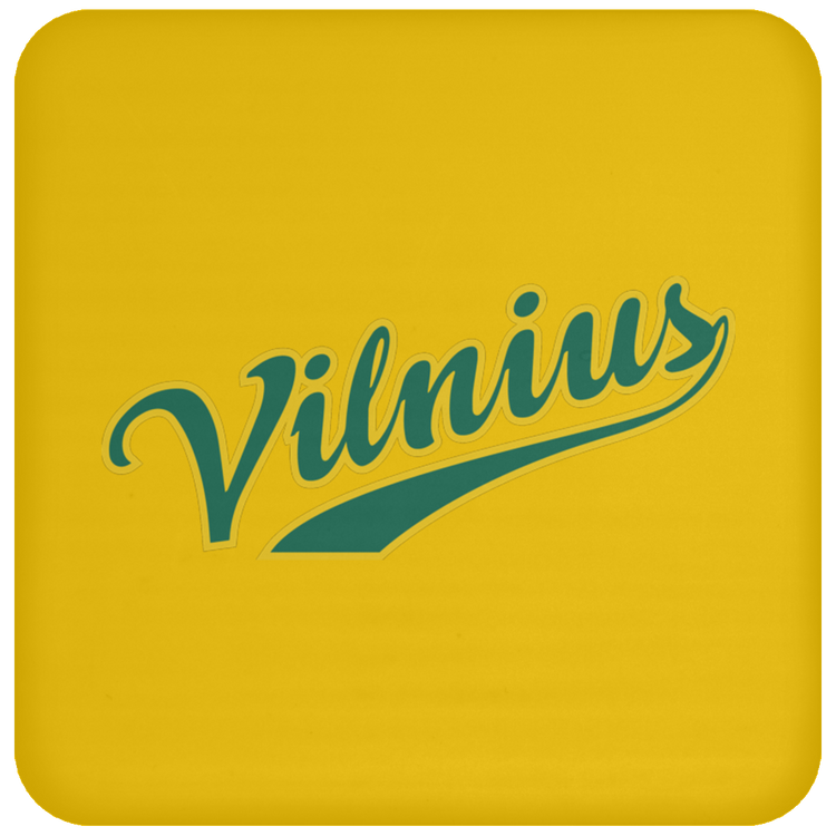 Vilnius - High Gloss Coaster
