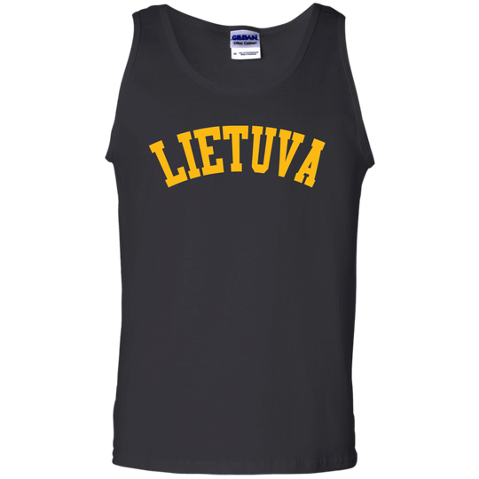 Lietuva - Men's Basic 100% Cotton Tank Top