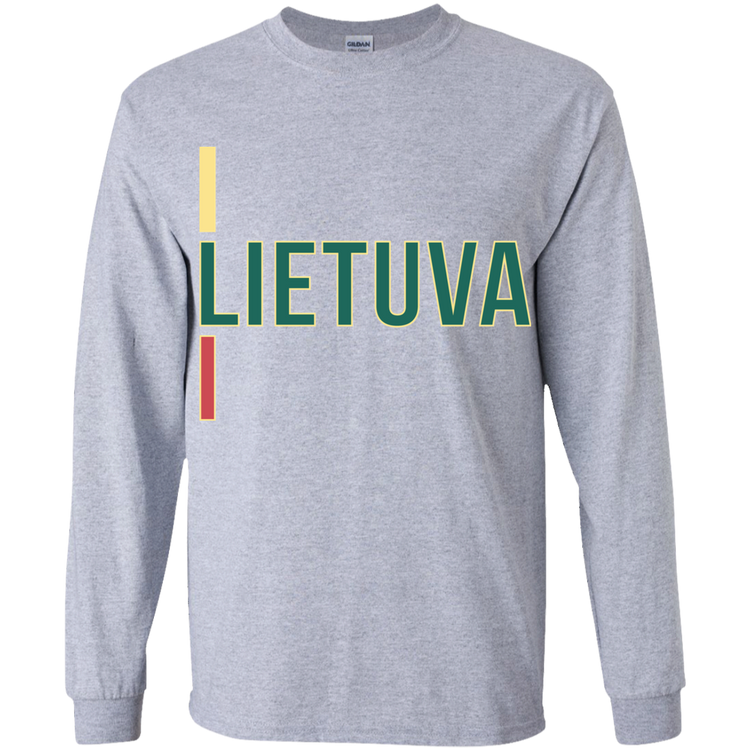 Lietuva III - Boys Youth Classic Long Sleeve T-Shirt