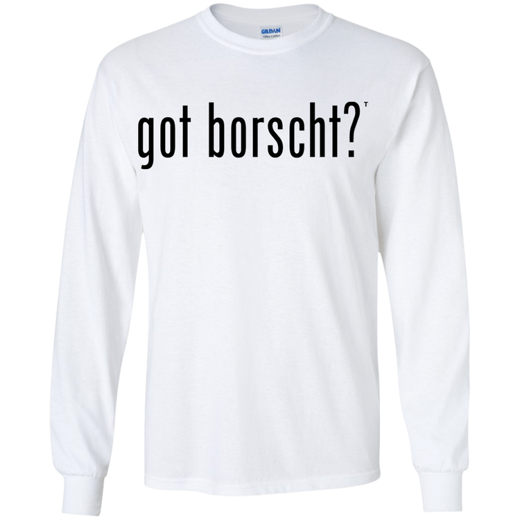 got borscht? - Boys Youth Basic Long Sleeve T-Shirt