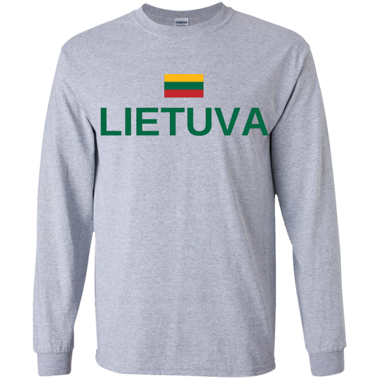 Lietuva - Boys Youth Basic Long Sleeve T-Shirt