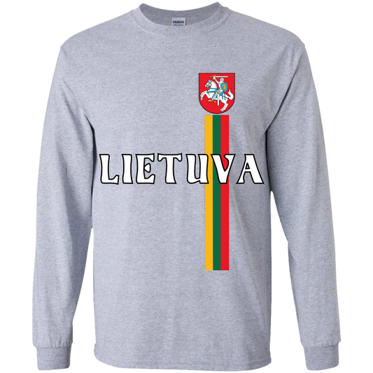 Lietuva Vytis - Boys Youth Basic Long Sleeve T-Shirt