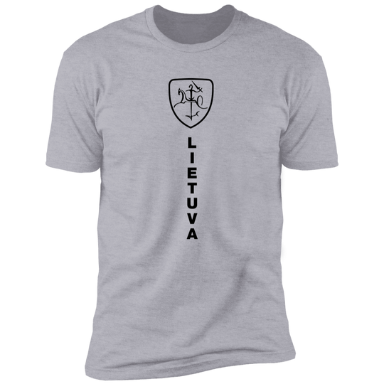 Vytis Shield Lietuva - Men's Next Level Premium Short Sleeve T-Shirt