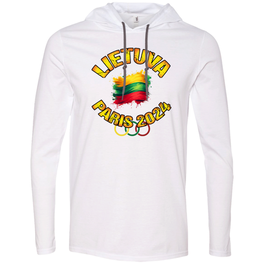 Team Lietuva 2024 Olympics - Men's Lightweight T-Shirt Hoodie