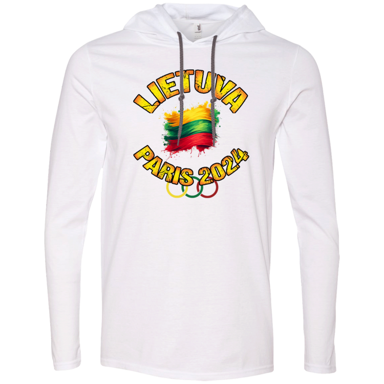 Team Lietuva 2024 Olympics - Men's Lightweight T-Shirt Hoodie