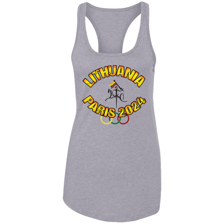 Team Lithuania 2024 Vytis - Women's Next Level Racerback Tank