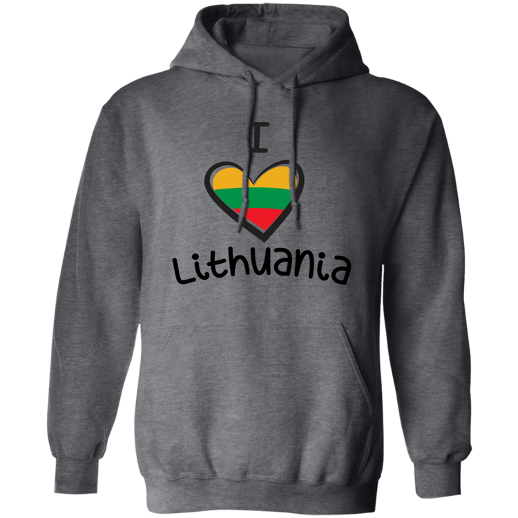 I Love Lithuania - Men/Women Unisex Comfort Pullover Hoodie