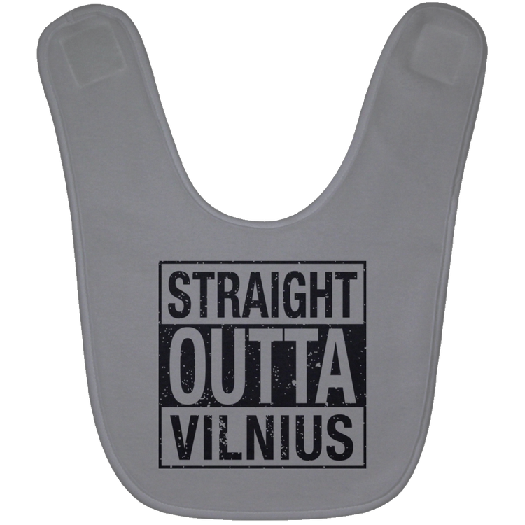 Straight Outta Vilnius - BABYBIB Baby Bib