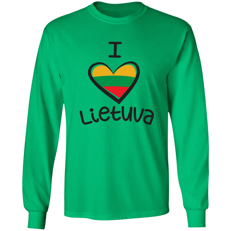 I Love Lietuva - Men's Basic Long Sleeve T