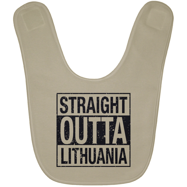Straight Outta Lithuania - BABYBIB Baby Bib