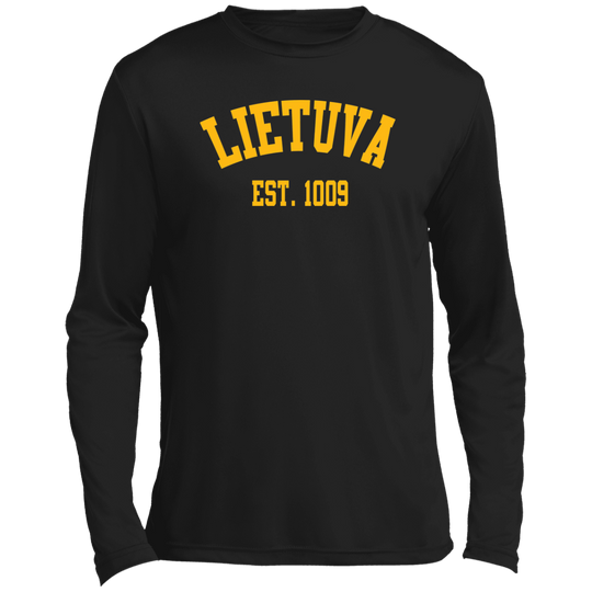 Lietuva Est. 1009 - Men's Long Sleeve Activewear Performance T