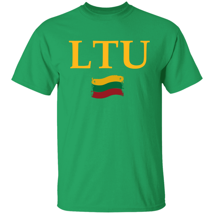 Lietuva LTU - Boys/Girls Youth Basic Short Sleeve T-Shirt