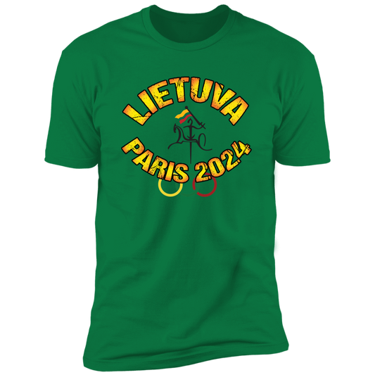 Team Lietuva 2024 Vytis - Men's Next Level Premium Short Sleeve T-Shirt