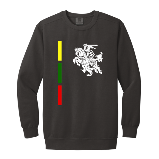 Warrior Vytis - Men/Women Unisex Soft-Washed Crewneck Sweatshirt