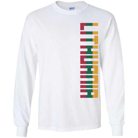 Lithuania - Boys Youth Basic Long Sleeve T-Shirt