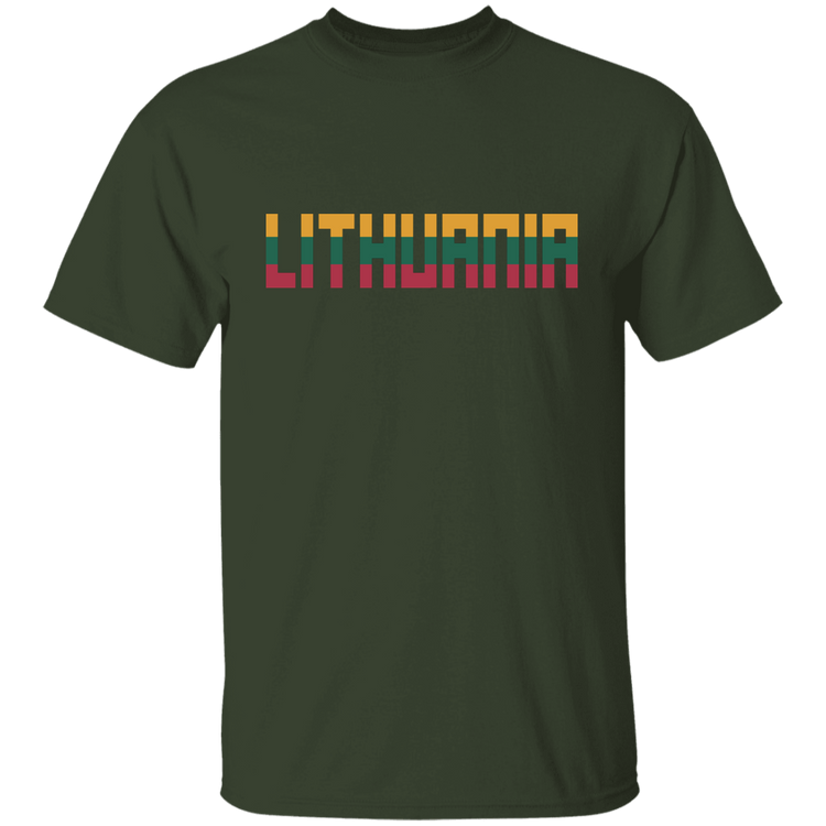 Lithuania - Boys/Girls Youth Basic Short Sleeve T-Shirt