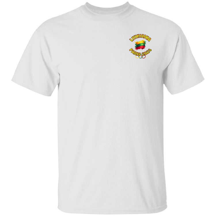 Team Lithuania 2024 Olympics  - Men's Classic Short Sleeve T-Shirt