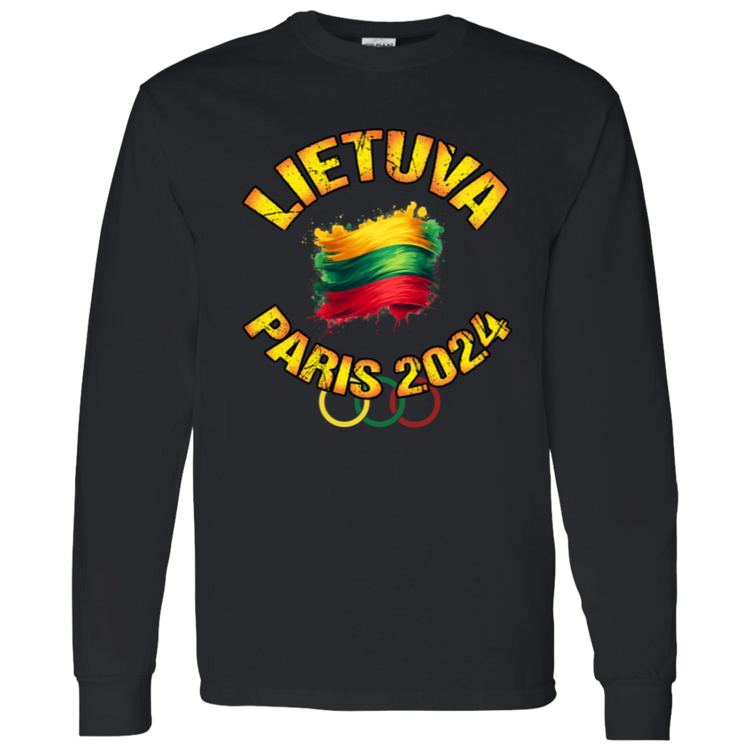 Team Lietuva 2024 Olympics - Men's Classic Cotton Long Sleeve T