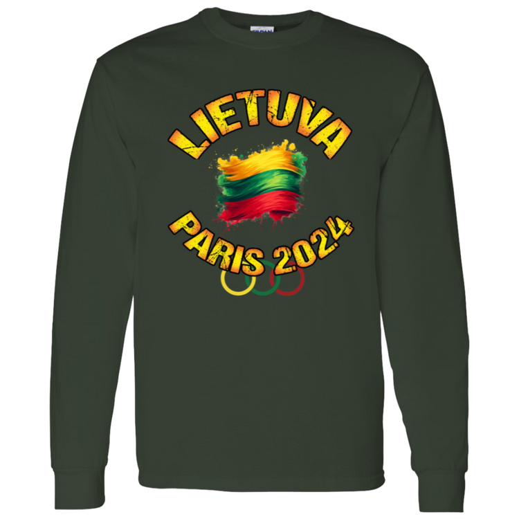 Team Lietuva 2024 Olympics - Men's Classic Cotton Long Sleeve T