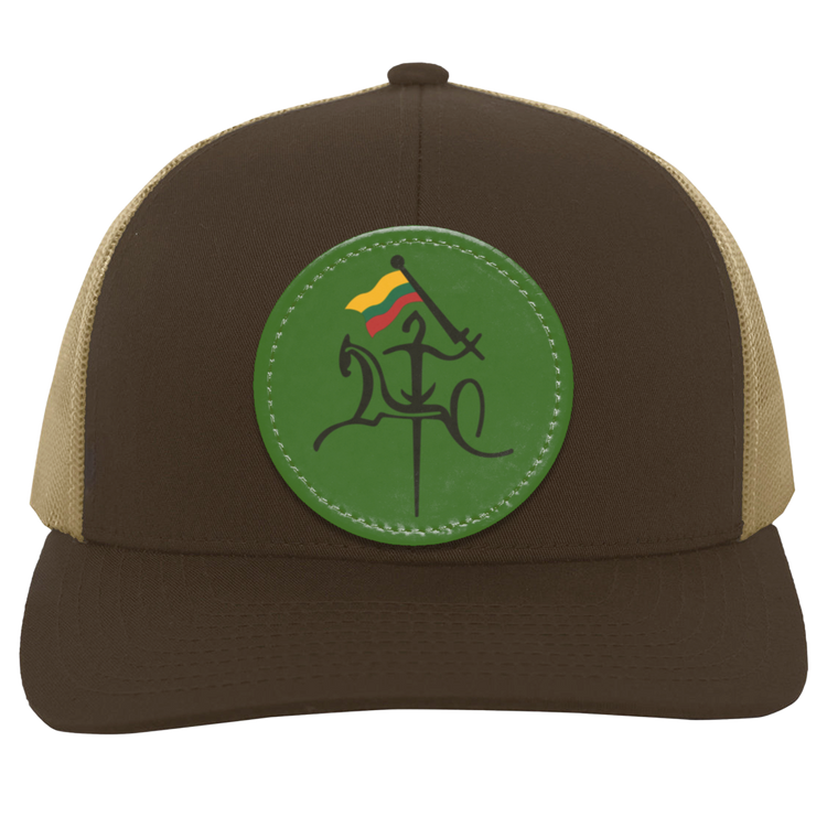 Vytis With Lithuanian Flag Trucker Snap Back - Circle Patch