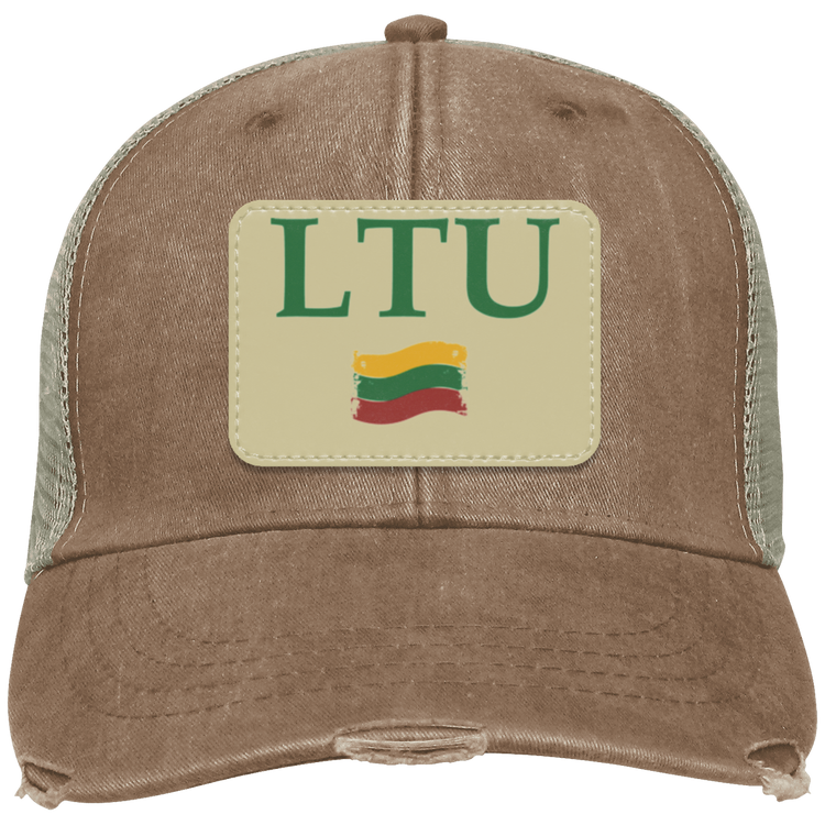 Lietuva LTU - Distressed Ollie Cap - Rectangle Patch