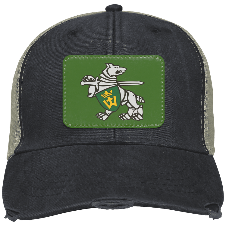 Iron Wolf Mindaugas - Distressed Ollie Cap - Rectangle Patch