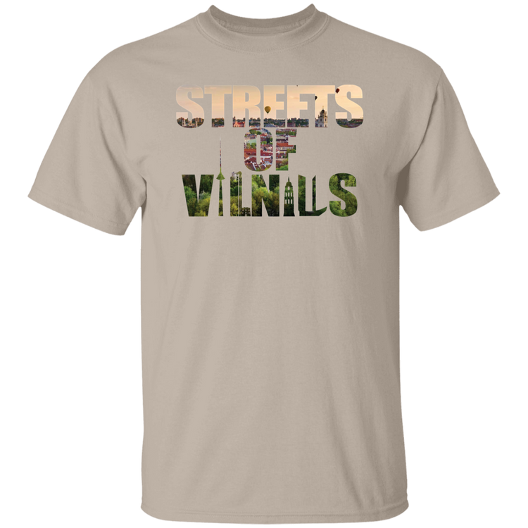 Streets of Vilnius - Men's Classic Short Sleeve T-Shirt