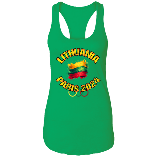 Team Lithuania 2024 Olympics - Women's Next Level Racerback Tank