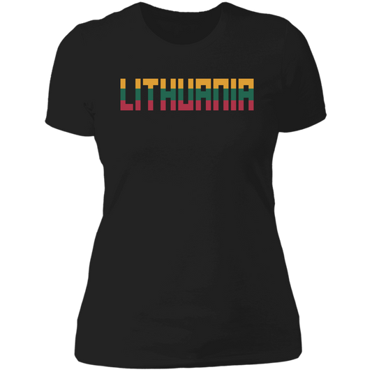 Lithuania - Women's Next Level Boyfriend Tee