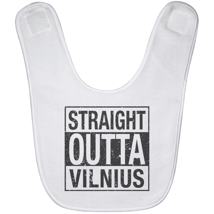 Straight Outta Vilnius - BABYBIB Baby Bib