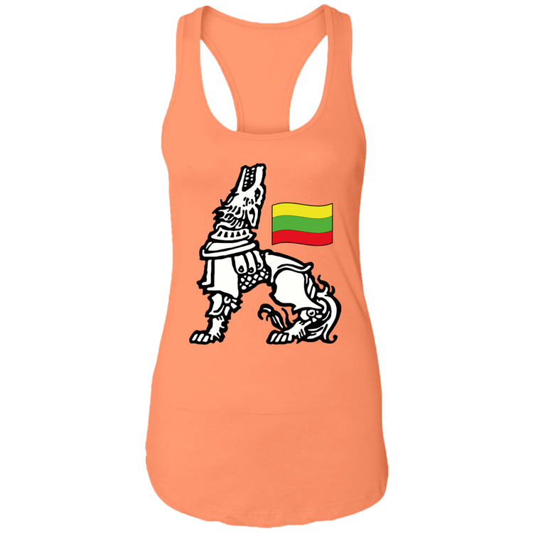 Iron Wolf Lietuva - Women's Next Level Racerback Tank