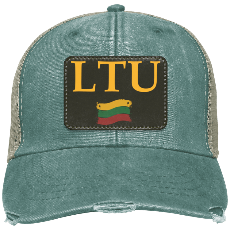 Lietuva LTU Distressed Ollie Cap - Rectangle Patch