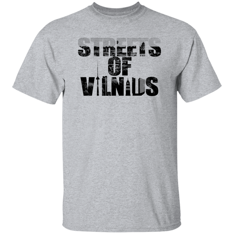 Streets of Vilnius - Men's Classic Short Sleeve T-Shirt