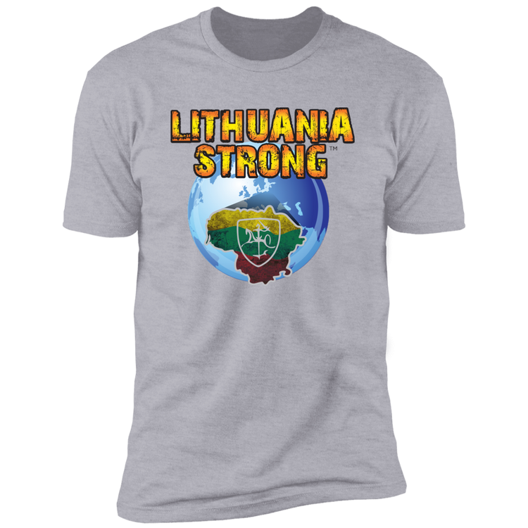 Lithuania Strong - Men's Next Level Premium Short Sleeve T-Shirt