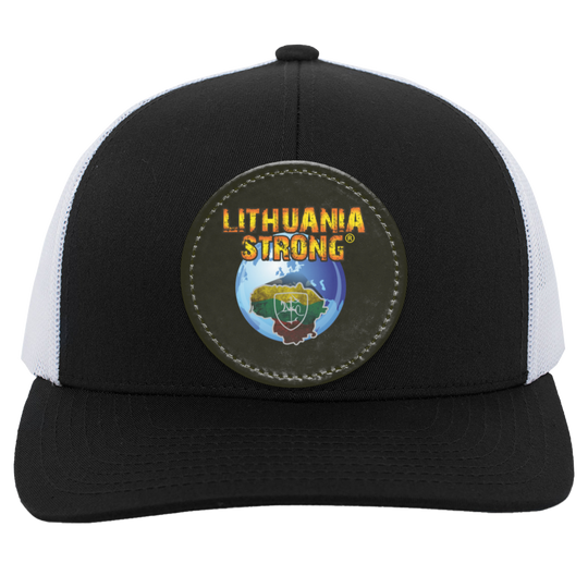 Lithuania Strong Trucker Snap Back - Circle Patch