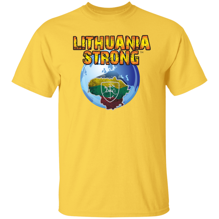 Lithuania Strong - Men's Basic Short Sleeve T-Shirt