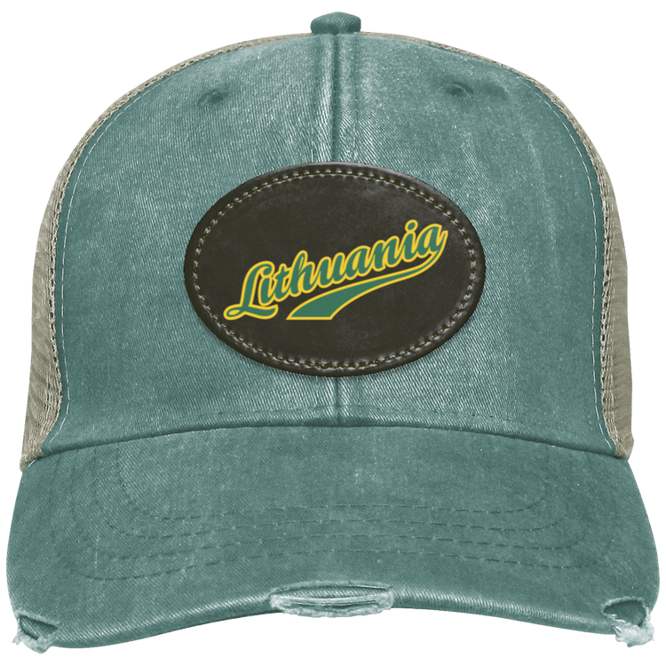 Lithuania Distressed Ollie Cap - Oval Patch