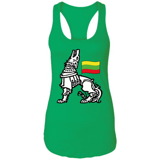 Iron Wolf Lietuva - Women's Next Level Racerback Tank