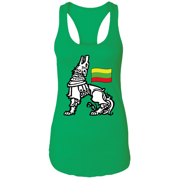 Iron Wolf Lietuva - Women's Next Level Racerback Tank