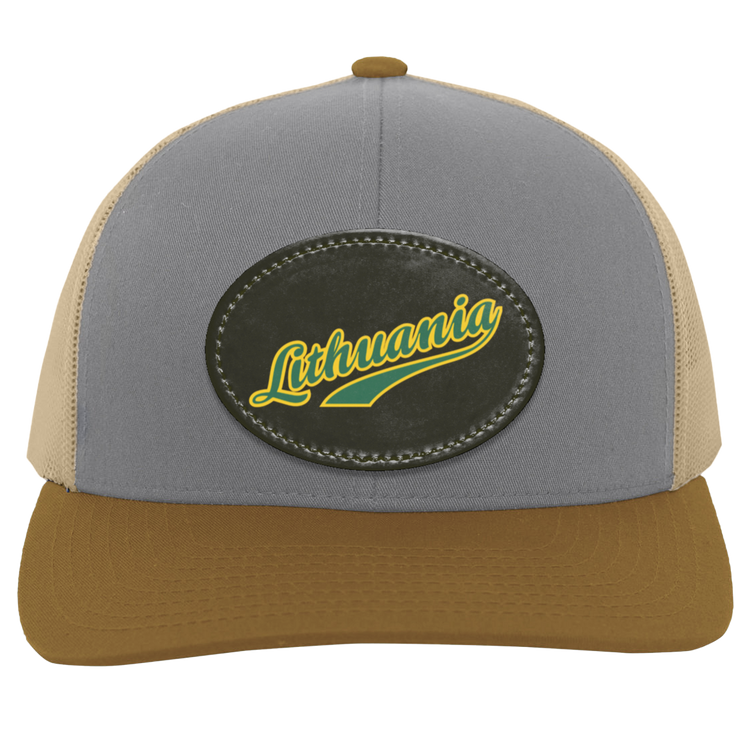 Lithuania - Trucker Snap Back - Oval Patch