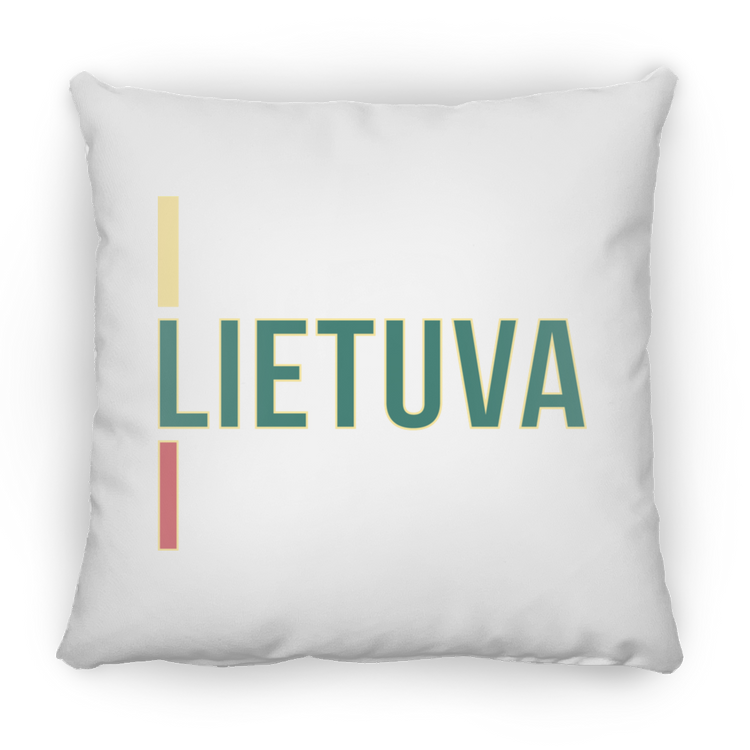 Lietuva III - Large Square Pillow