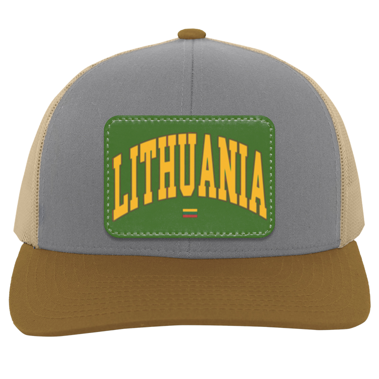 Lithuania Trucker Snap Back - Rectangle Patch