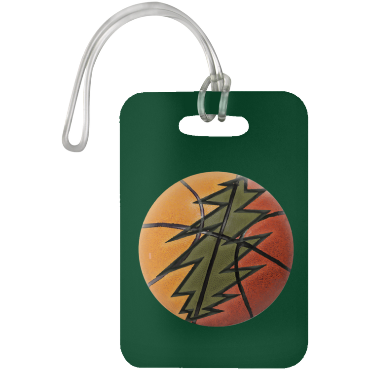 Basketball Bolt - Luggage Bag Tag