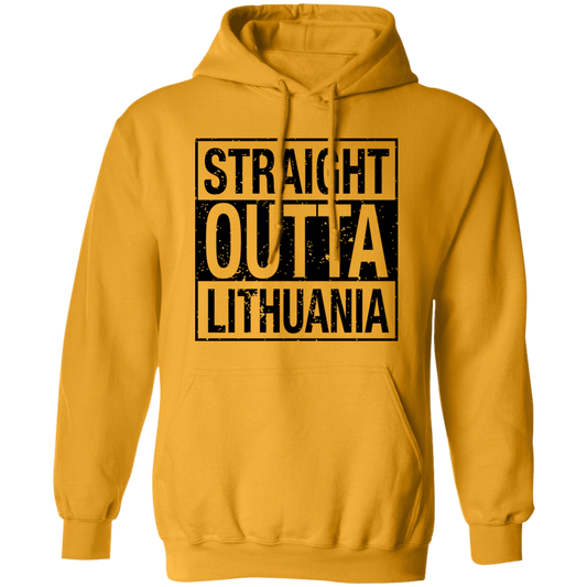 Straight Outta Lithuania - Men/Women Unisex Comfort Pullover Hoodie