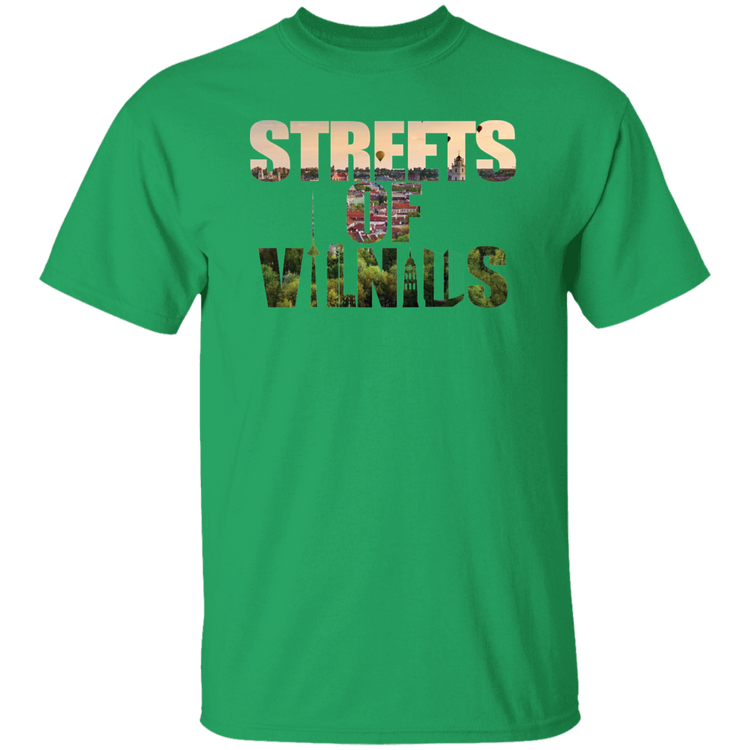 Streets of Vilnius - Men's Classic Short Sleeve T-Shirt