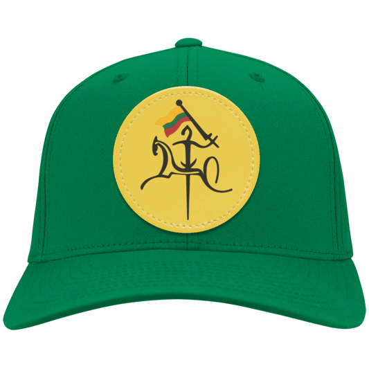 Vytis With Lithuanian Flag Twill Cap - Circle Patch