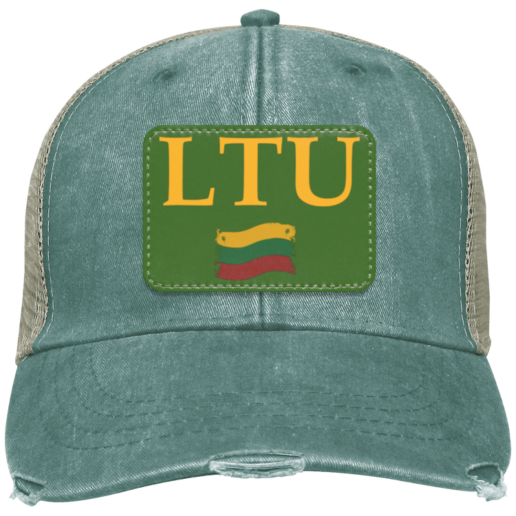 Lietuva LTU - Distressed Ollie Cap - Rectangle Patch